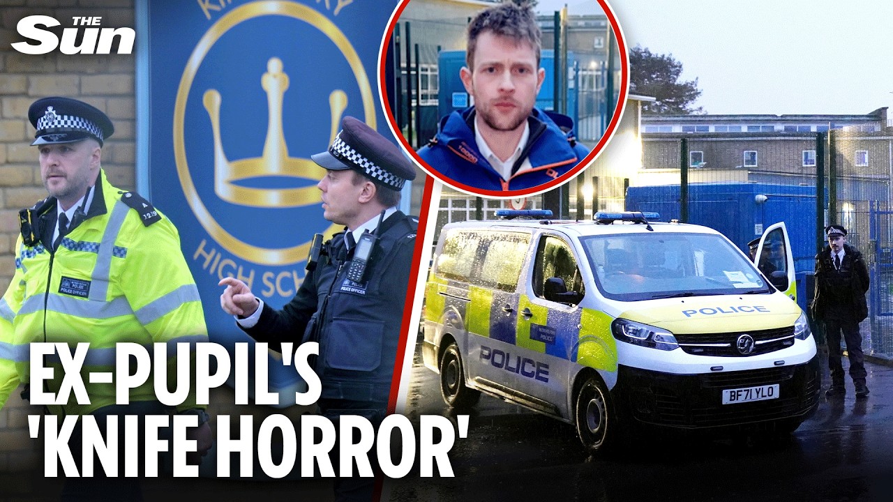 Ex-pupil ‘sprayed classmate with substance before knifing two teens in horror school attack’