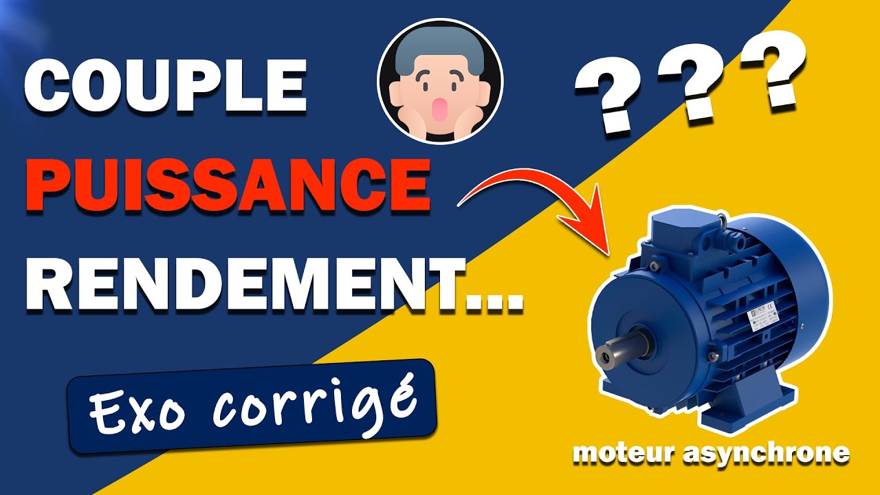 MOTEUR ASYNCHRONE TRIPHASE : 13 Questions POUR TOUT COMPRENDRE !