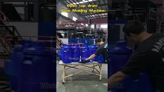 30L Open Top Drum Blow Molding Machine Testing & Commissioning #shorts #blow molding Machine #tambor