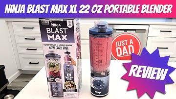 Ninja Blast Max XL 22 oz Cordless Portable Blender REVIEW  How to make a Smoothie.