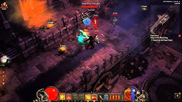 Diablo 3 - Demon Hunter STRAFE ability  - Patch 13