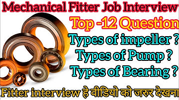 Mechanical Fitter Job Interview Question Answer in Hindi | Fitter job interview question #fitter