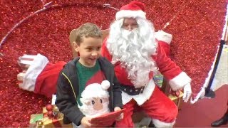 Santa's Grotto: Merrion Centre Leeds walk through 2017