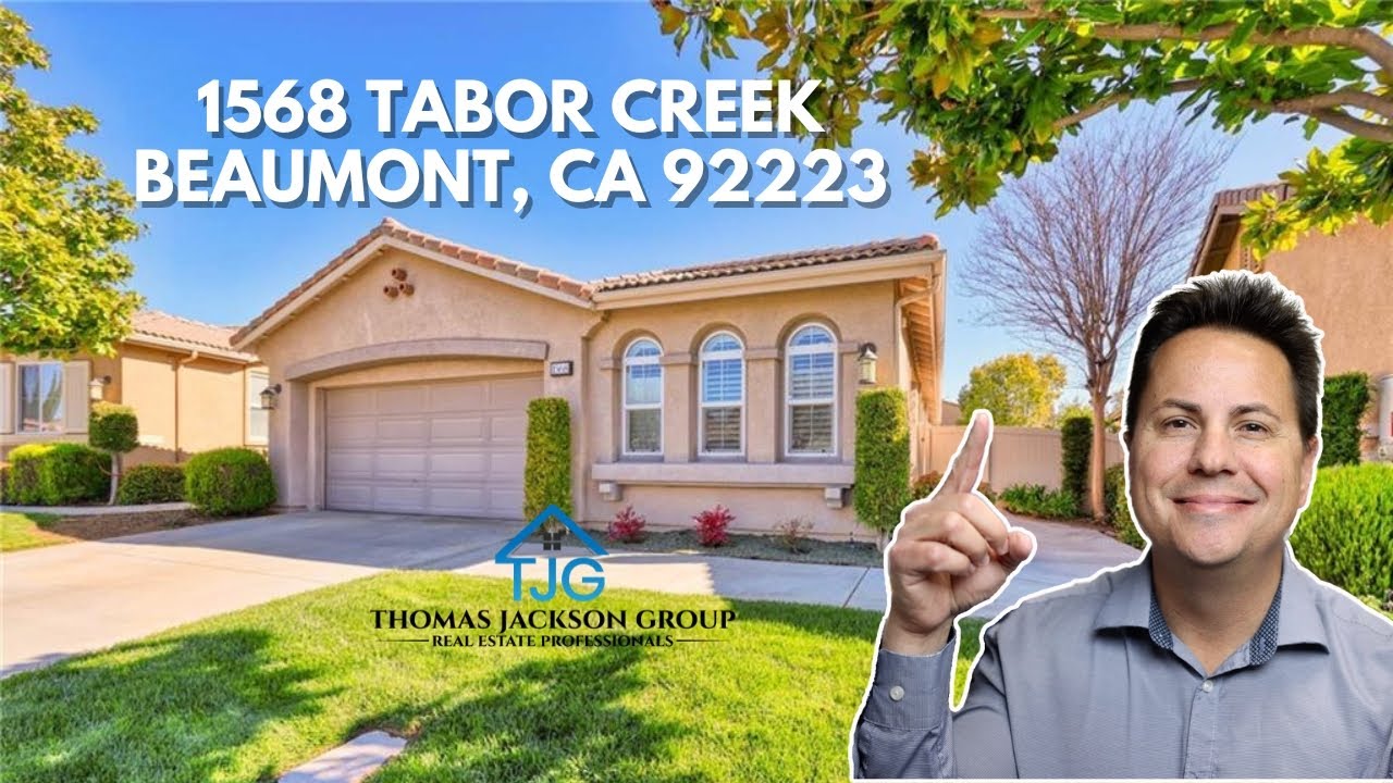Walk Through Video Of A Home In Four Seasons Beaumont Ca 55+ Gated Community At 1568 Tabor Creek