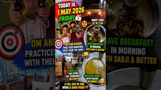 1 May 2026 Friday Vlog || Om & Khushi Toy Gun Practice 🎯 || Delivery Packing & Kadhi Chawal 😋
