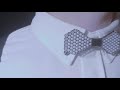 蝶ネクタイ【アルミ製蝶ネクタイ】全面クリア,パールver　bow tie 金属製蝶ネクタイ　メンズアクセサリー　メンズファッション　シャツ　サスペンダー　コーデ