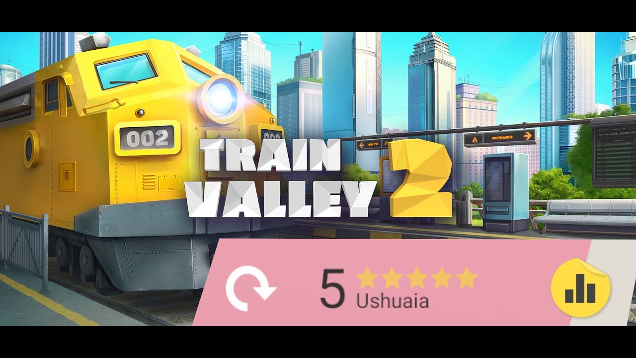 Train Valley 2 Speedrun(Passenger Flow - 5 - Ushuaia) IGT 