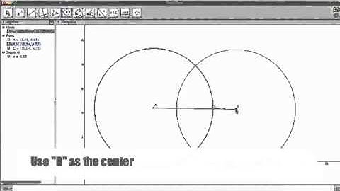 Perpendicular Bisector Geogebra