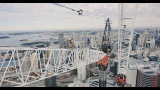 Marr Achieves Milestone with Bespoke High-rise Crane Solution for Crown Sydney