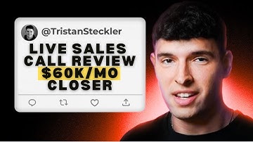 Watch me break down a Sales Call (LINE BY LINE) // $60,000/Mo Closer