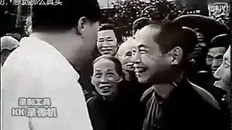1959年毛泽东回到故乡韶山 Mao Zedong returned to his hometown shaoshan， 1959 - 天天要闻