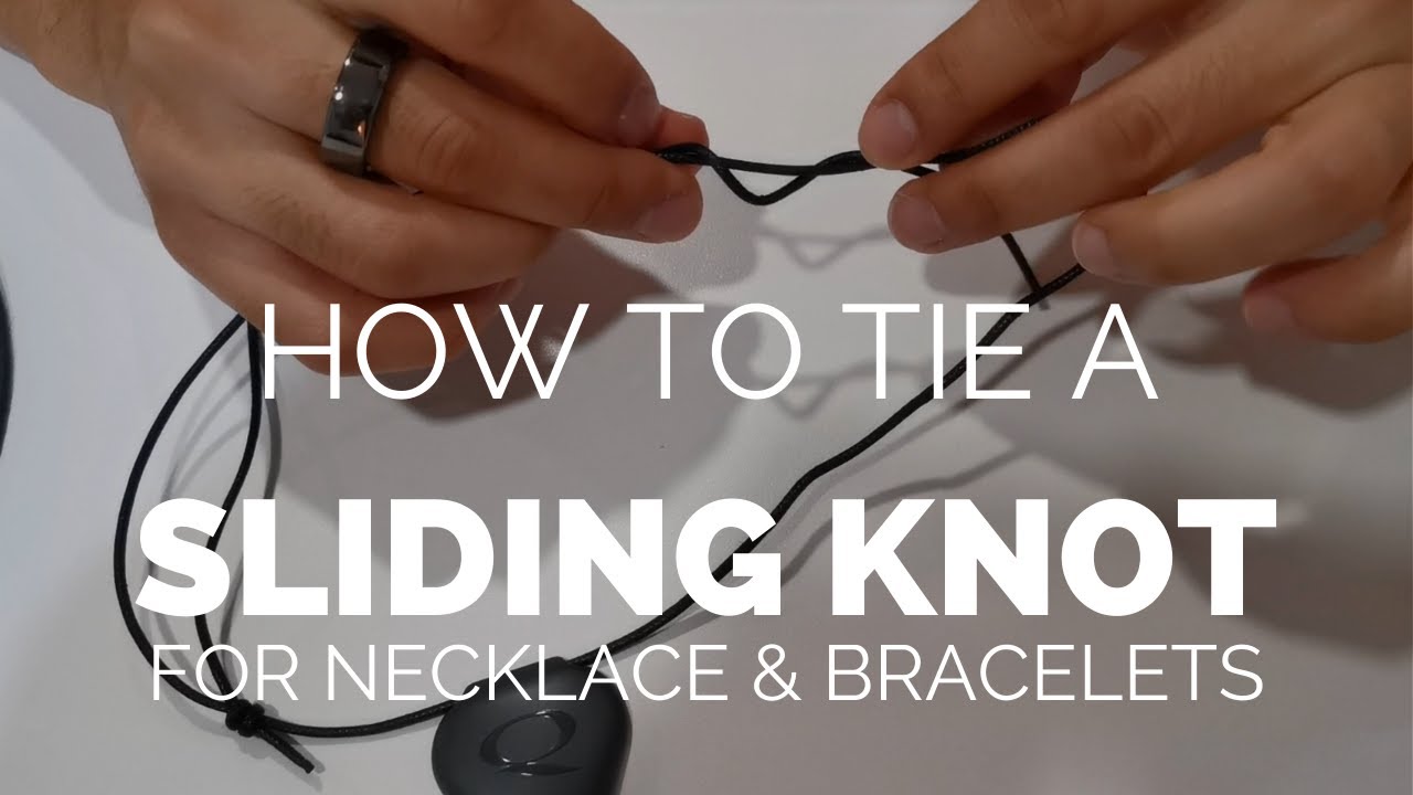 How to secure a stretch cord bracelet - best knot! 