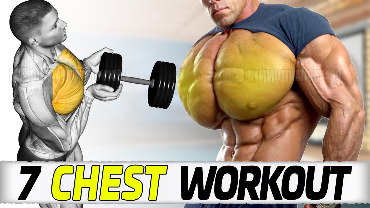 7 самых быстрых упражнений для огромной груди