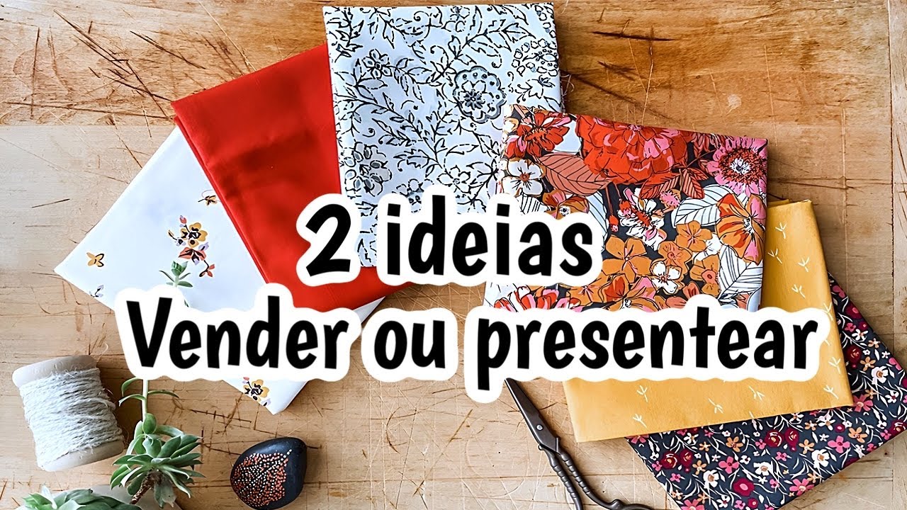 2 IDEIAS FÁCIES PARA VENDER OU PRESENTEAR | show de artesanato - YouTube
