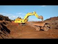 Excavator Komatsu PC2000 Vs Caterpillar 777