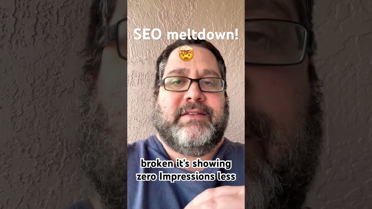 SEOs Meltdown! Search Console Broken No Clicks?!