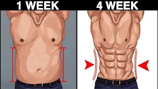 تحدي المدة 5 دقائق لفقدان دهون البطن (مضمون 100) في المنزل أو نادي بدون معدات_ ABS Workout Challenge