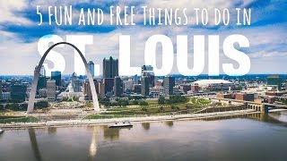 Top 5 FUN and FREE Things to Do in St. Louis, Missouri!