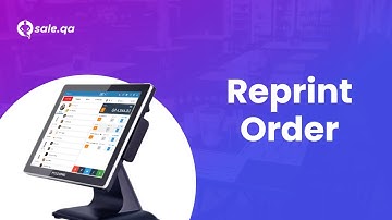 How to Reprint the Orders in Cashier POS?