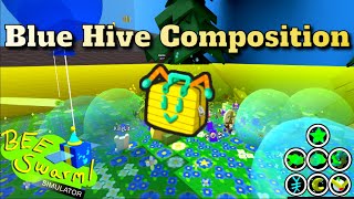 The Only Blue Hive Guide You'll Ever Need! (Bee Swarm Simulator) 