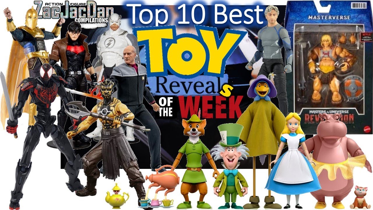 Top 10 Best Toy Reveals of the Week 5/10/2021 Action Figures Revealed NECA McFarlane Hasbro Mezco