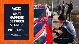 What Happens Between Stages? | Rallye Monte-Carlo 2023