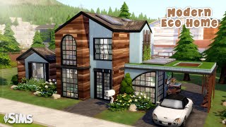 Modern Eco Home ♻️  || The Sims 4: Speed Build News