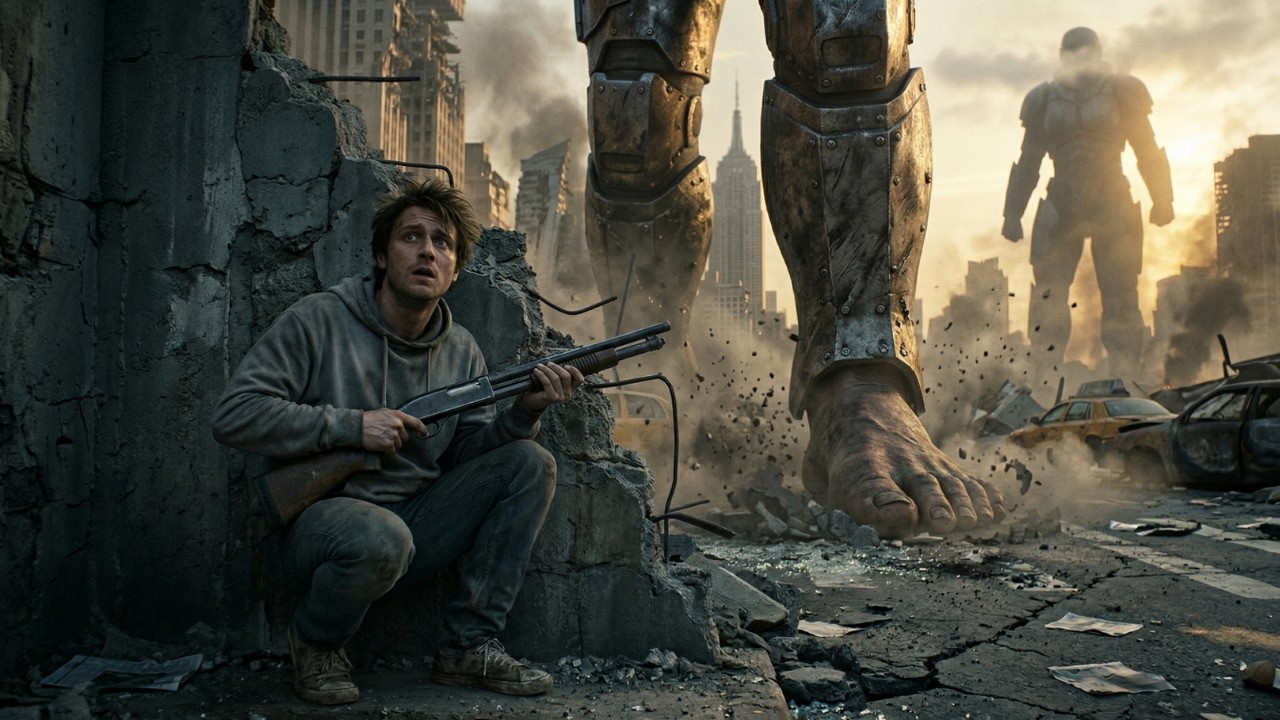 Я — последний выживший в мире, уничтоженном вторжением титанов | Научно-фантастический закадровый...