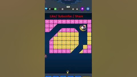 Brick breaker  level 7 walkthrough solution gameplay || Game the chain #shortes