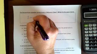 Rounding Percent Error Problems