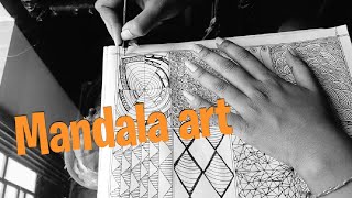 mandala art 🎨 || Kiran Singh ||#mandala #pinkiran24 #trending#viral#art#mandalaart#yt @pinkiran24