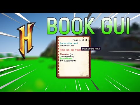 Hypixel Book GUI | Minecraft Plugins