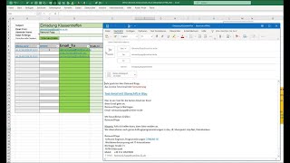 Send Emails from Excel List with Formated Text Template, Placeholders and Attachements. RTF HTML vba
