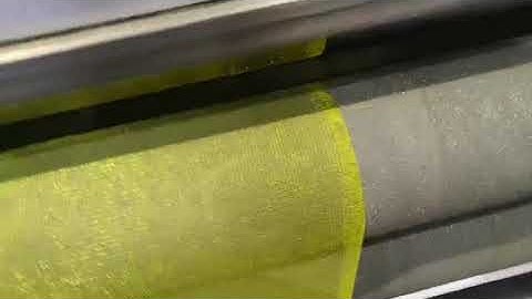 Running Video of Window Screen Weaving Loom