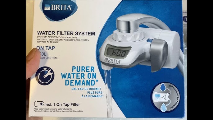 Brita on-tap water filter-600 litres-unboxing and installation full video-  high quality 