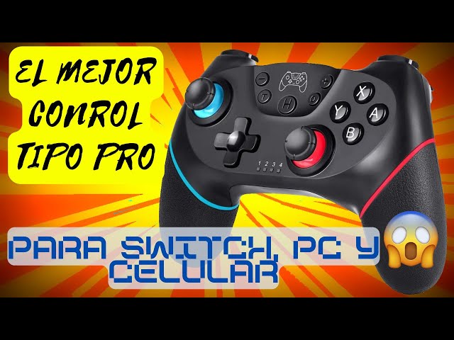 Mando de Control Pro Inalámbrico para Nintendo Switch GAMEware. Nintendo  Switch
