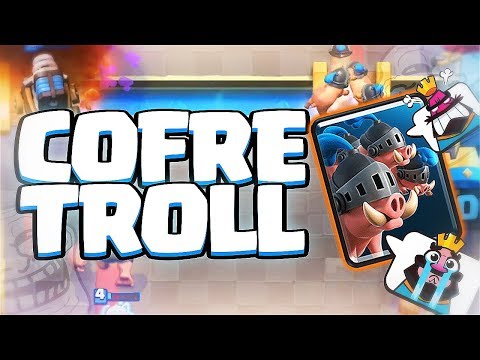 MIS PUERCOS REALES SON DE PLASTILINA | Cofre Troll | Clash Royale