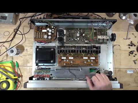 Pioneer SX 636 Stereo Receiver Repair - No Left Channel