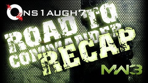 Road To Commander - Recap (Gold Scar Gameplay)