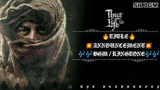 Thug Life Kh234 Le Announcement Bgm Kamal Haasan Mani Ratnam Ar Rahman