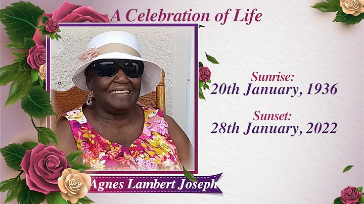 Funeral Service for Agnes Lambert-Joseph