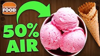 Ice Cream is 50% Air (Ice Cream Facts) - Did You Know Food Feat. Lazy Game Reviews (LGR Foods)
