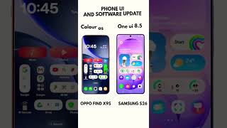 SAMSUNG S26 VS OPPO FIND X9S🔥/#sumsung #oppo #viral #views #viralshorts
