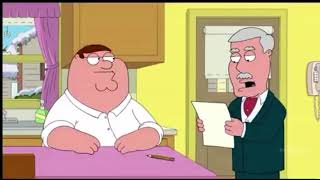 Family guy- Carter gets a stool for his balls