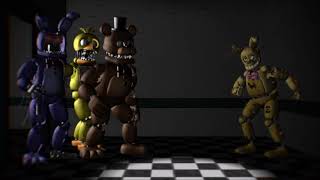 [MMD × Five Nights at Freddy's] Follow Me Mashup (An Original FNaF 3 Song by TryHardNinja)