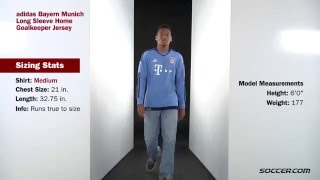 adidas Bayern Munich Long Sleeve Home Goalkeeper Jersey