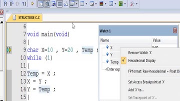 Variable value swap สลับค่าตัวแปร เขียนคำสั่งอย่างไร