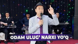 Mister Qaxa - Odam Ulug' Narxi Yo'q | Jonli Ijro 2024