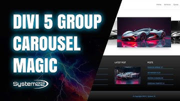 Divi 5 Group Carousel Tutorial: Stunning Image Slider with Lightbox