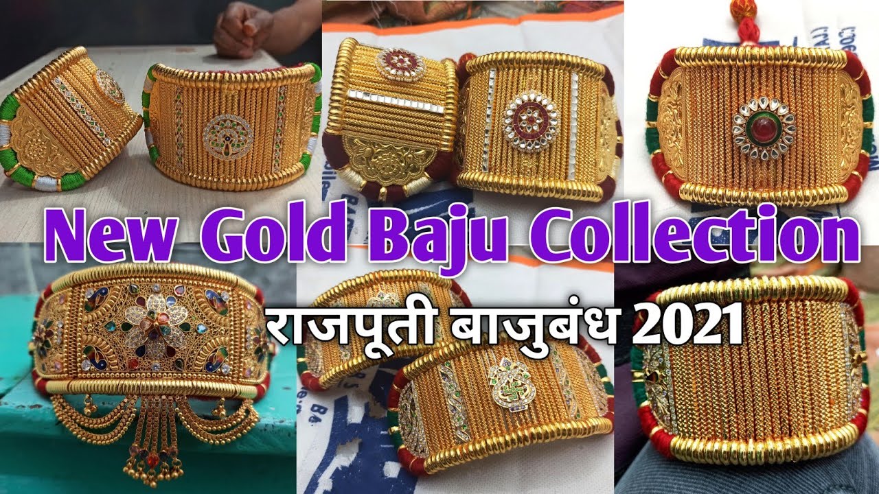 #149 – Bajuband new gold collection 2021 |  Rajputi dress design  Photo of Rajasthani jewelry #dress